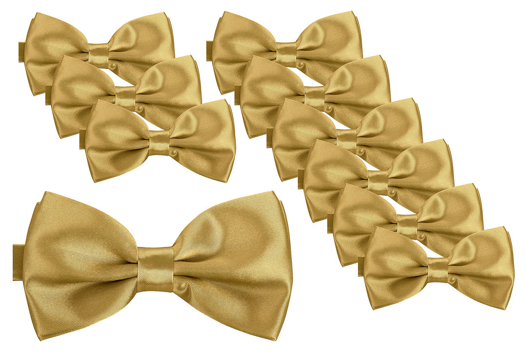 BomGuard Herren Fliege 10 er Set Stück, Schleife für Männer Anzug Damen Bowtie Einheitsgrösse 10x Lu