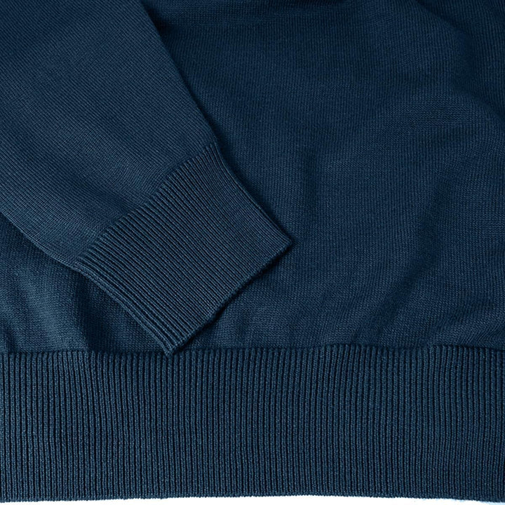 Calvin Klein Herren mit Rundhalsausschnitt aus weicher Baumwolle Sweater XL Petrol, XL Petrol