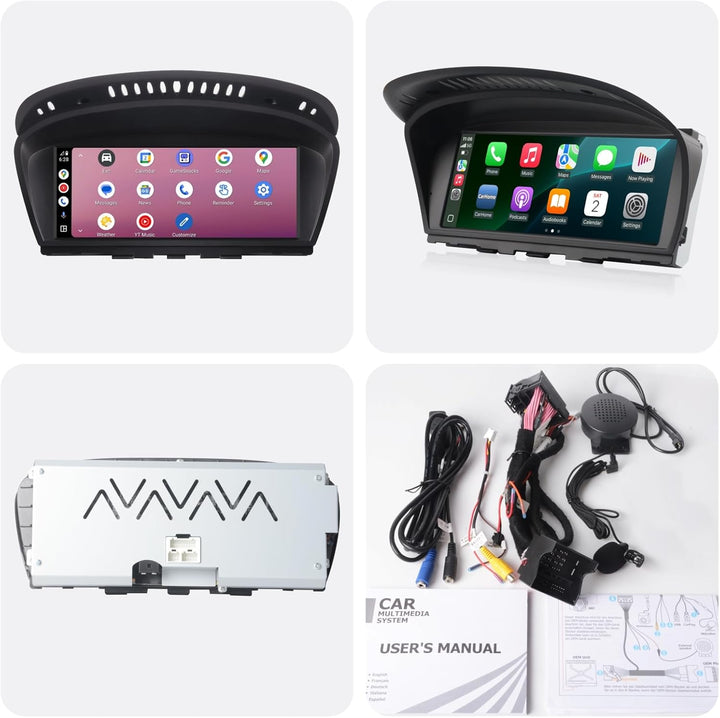 Linux Autoradio Blitzstart kompatibel mit BMW 3er/5er E60 E61 E63 E64 E90 E91 E92 (2005-2008) CCC iD