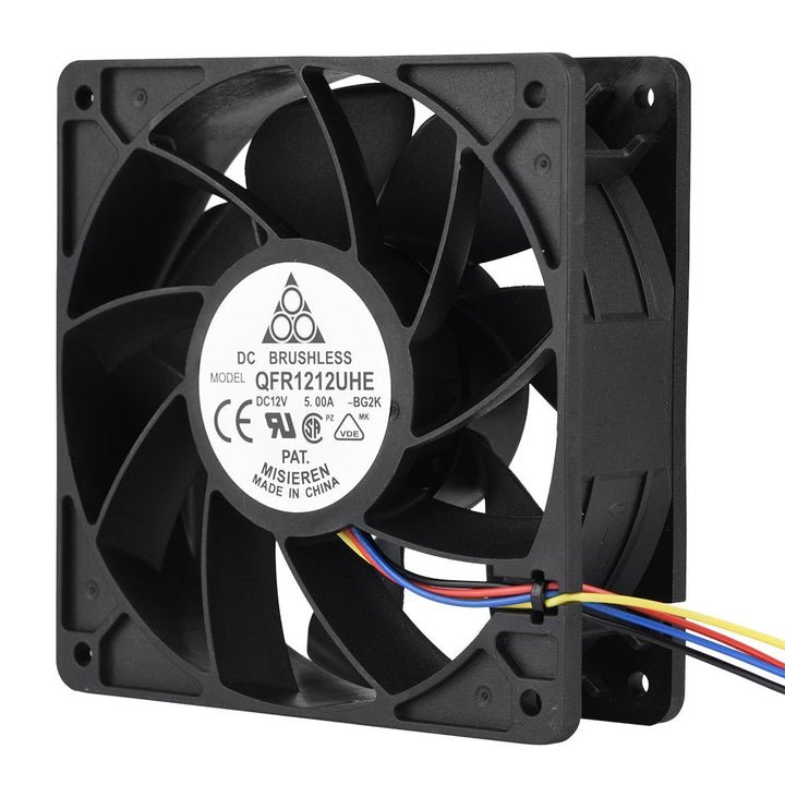 Richer-R Antminer Lüfter Kühler, Universal 12V 5A Computer Lüfter 7500 RPM Windkühlung 280,38 CFM Wi