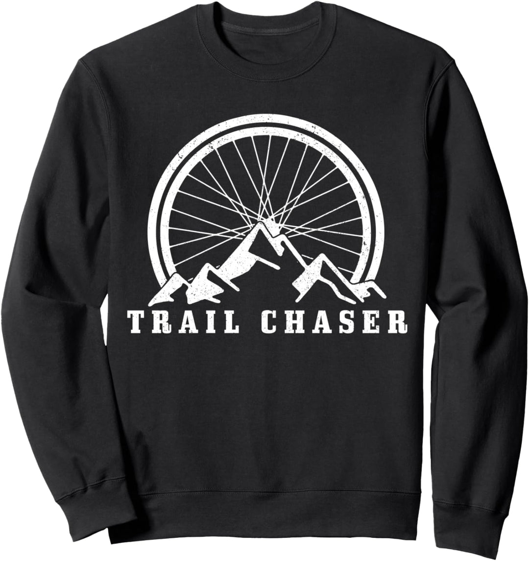 Mountainbike Single Trail MTB Downhill Fahrrad Geschenk Sweatshirt