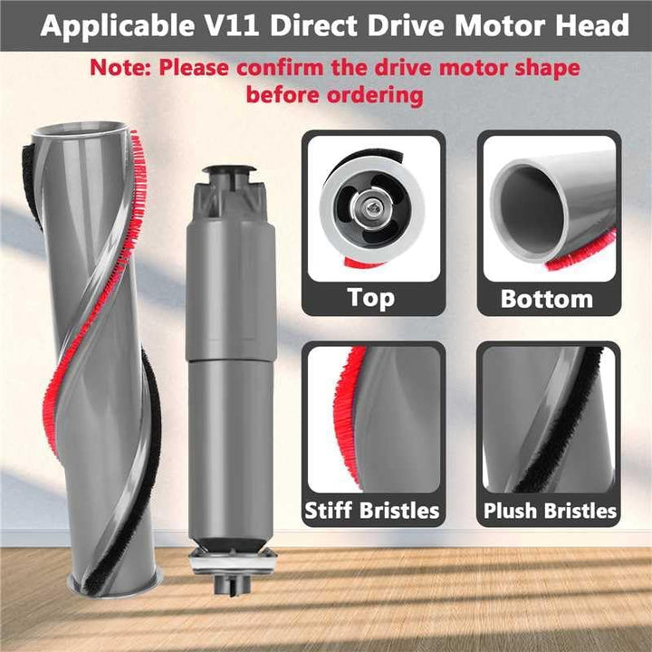 V11 Bürste Ersatzbürste Zubehör Kompatibel mit Dyson V11 Schnurlosen Handstaubsauger Ersatzteile Bru