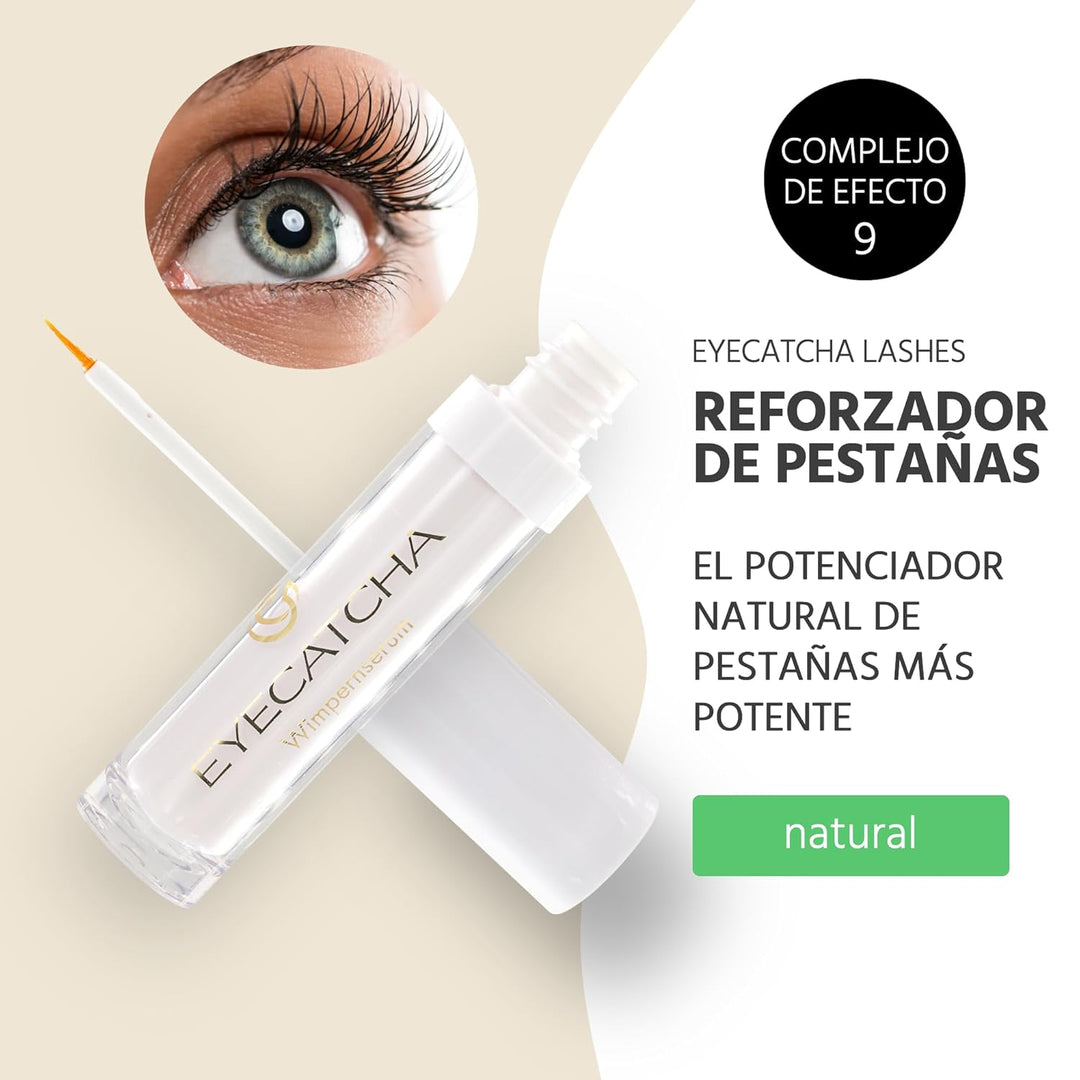 EYECATCHA Wimpernserum hormonfrei - mit Black Sea Rod Oil – Wimpern Booster für lange Wimpern, Wimpe