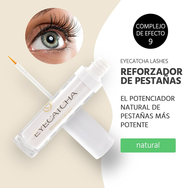 EYECATCHA Wimpernserum hormonfrei - mit Black Sea Rod Oil – Wimpern Booster für lange Wimpern, Wimpe