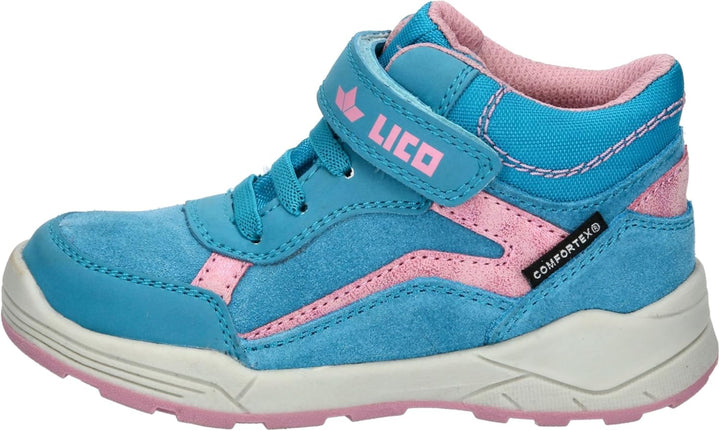 Lico Unisex Kinder Nabudo Vs Schneestiefel 33 EU Türkis Rosa, 33 EU Türkis Rosa