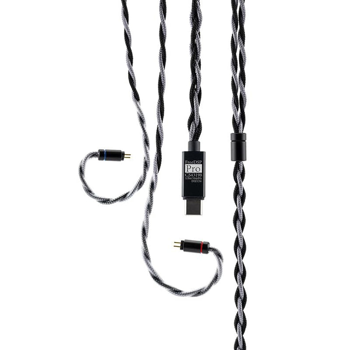Moondrop Free DSP PRO Kopfhörer-Upgrade-Kabel USB-C CS43198 HiFi-tragbarer Mini-Dekodierungsverstärk
