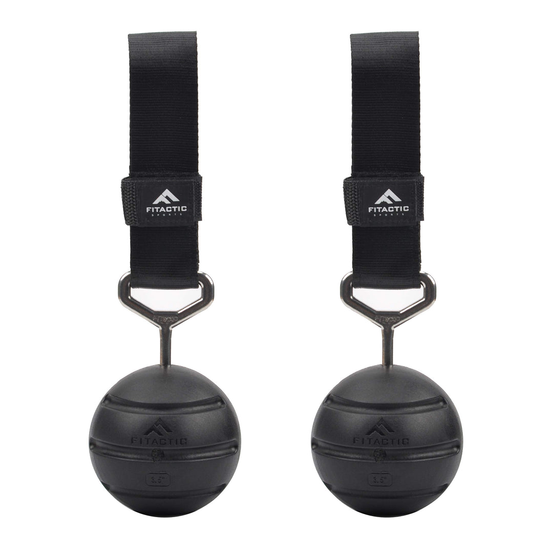 FITactic Rock Climbing Solid Training Cannonball Bomb Power Pull Up Ball Hold Grips for Straps for F