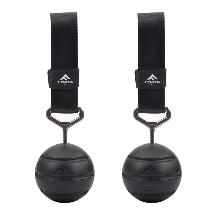 FITactic Rock Climbing Solid Training Cannonball Bomb Power Pull Up Ball Hold Grips for Straps for F