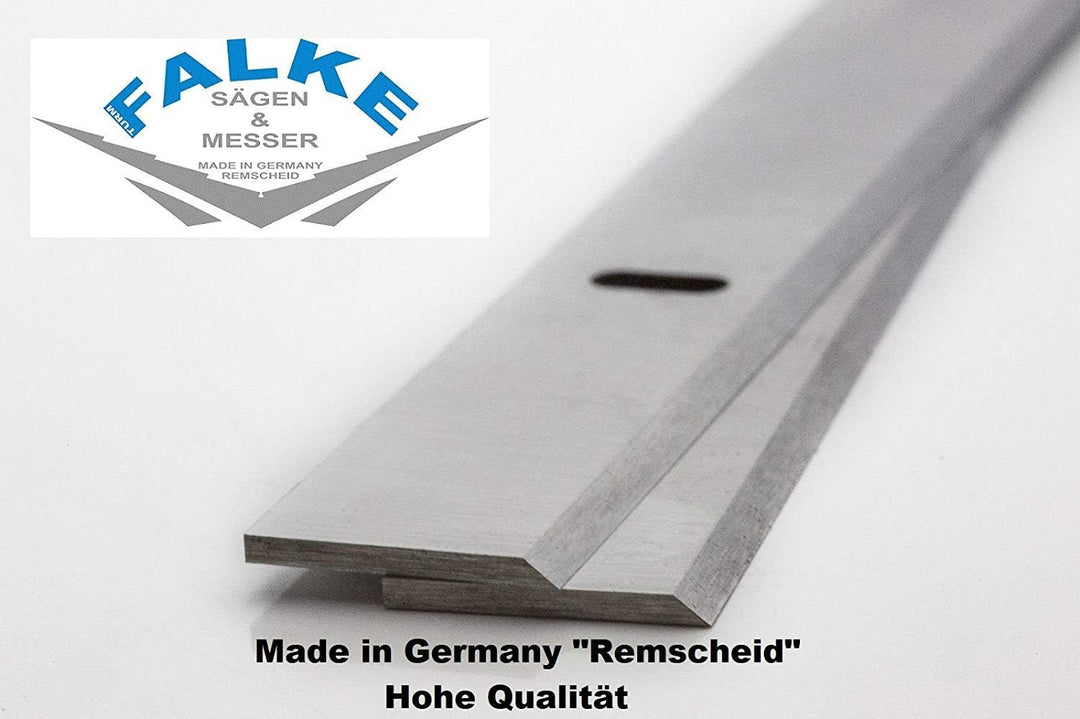 2 Hobelmesser für POWERPLUS POW X204 - POW X204A "MADE IN GERMANY" HSS