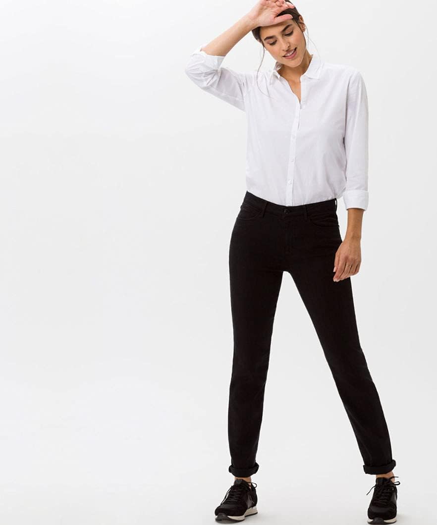 BRAX - Damen 5-Pocket Jeans, Style Mary (70-7000) 36 Clean Black, 36 Clean Black