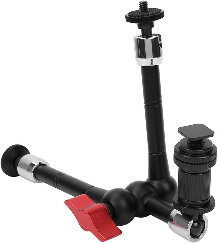 Magic Arm mit Klemme für Spiegelreflexkameras, Mikrofonmonitor, 11" Gelenk-Reibungsstabilisator Ausg