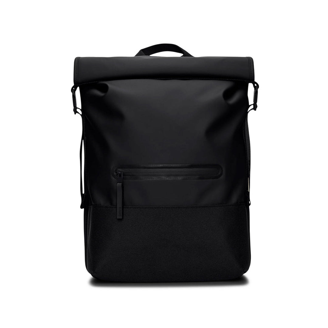 Trail Rolltop Backpack Black Rucksack