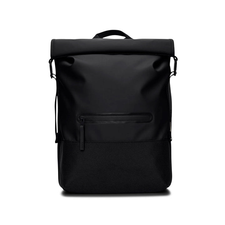 Trail Rolltop Backpack Black Rucksack