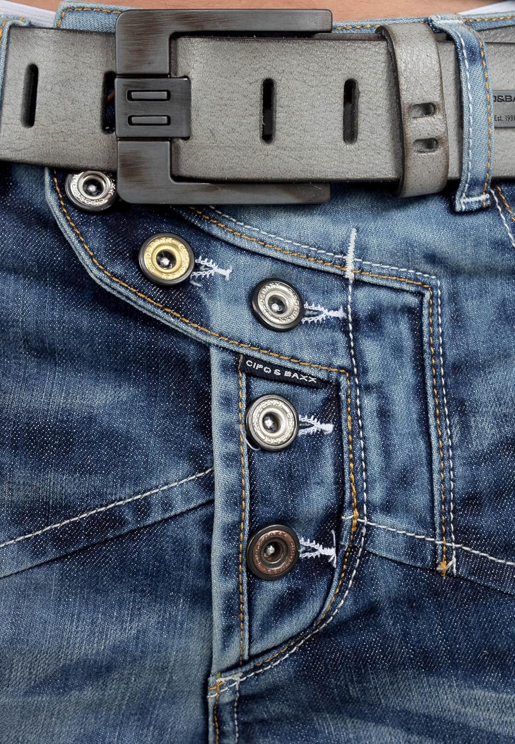 & Baxx A-001-cbhjs057 - Jeans Herren 30W / 32L Blau - 22, 30W / 32L Blau - 22