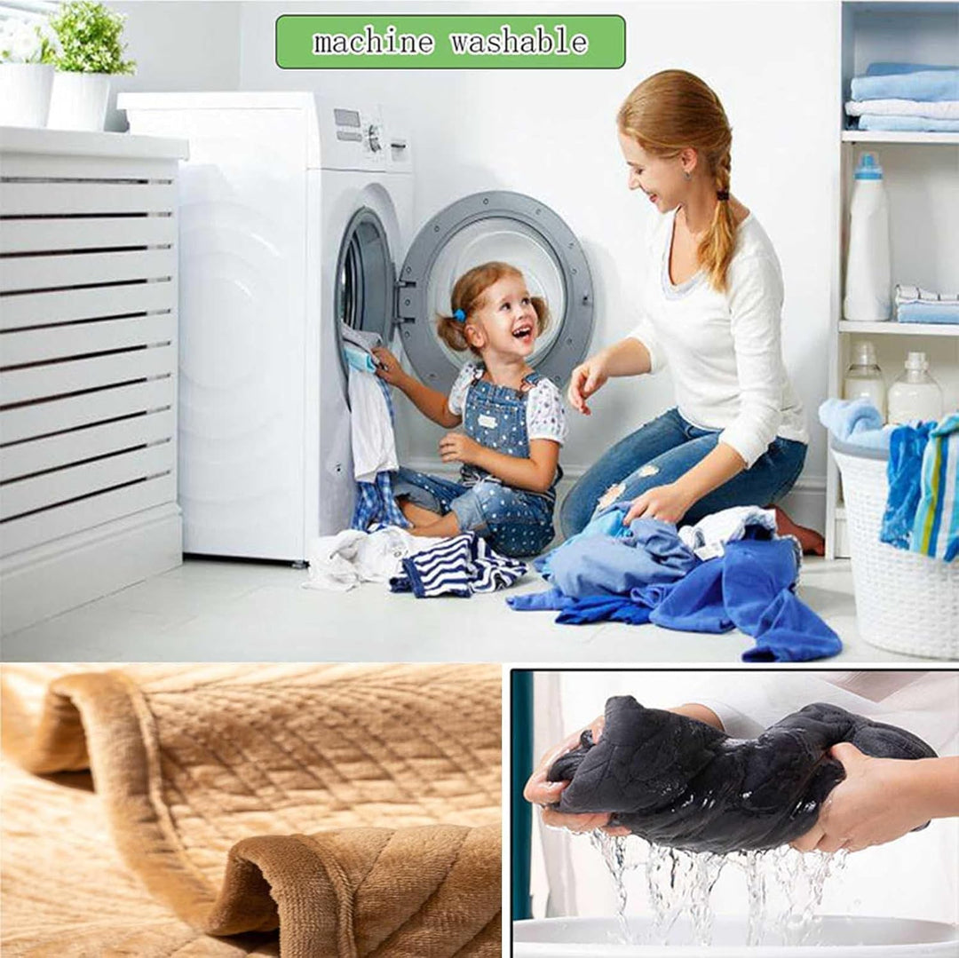 MTHGH Sofabezug Ecksofa l Form Wasserdicht，sofaschoner rutschfest Hund Katze Couch Überzug Ecksofa u