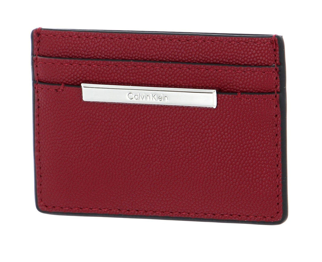 Calvin Klein Damen Sportswear Reisezubehör-Reisebrieftasche Einheitsgrösse Rot, Einheitsgrösse Rot