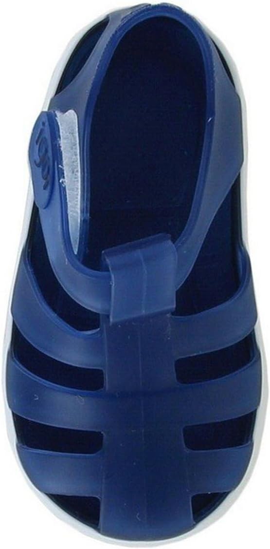 Unbekannt Mädchen Star Riemchensandalen, Marineblau Transparent