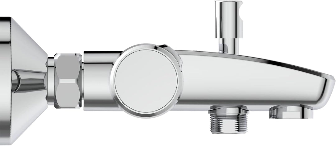 Ideal Standard A7206AA Ceratherm T25 Badethermostat Aufputz, Chrom Wanne