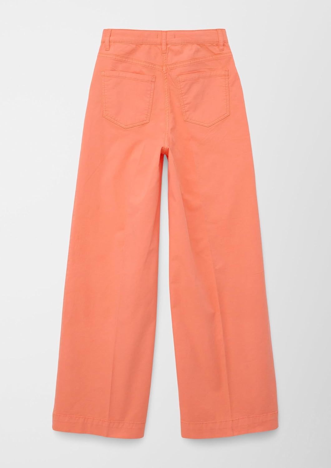s.Oliver Mädchen Hose lang, Wide Leg 134 Orange, 134 Orange