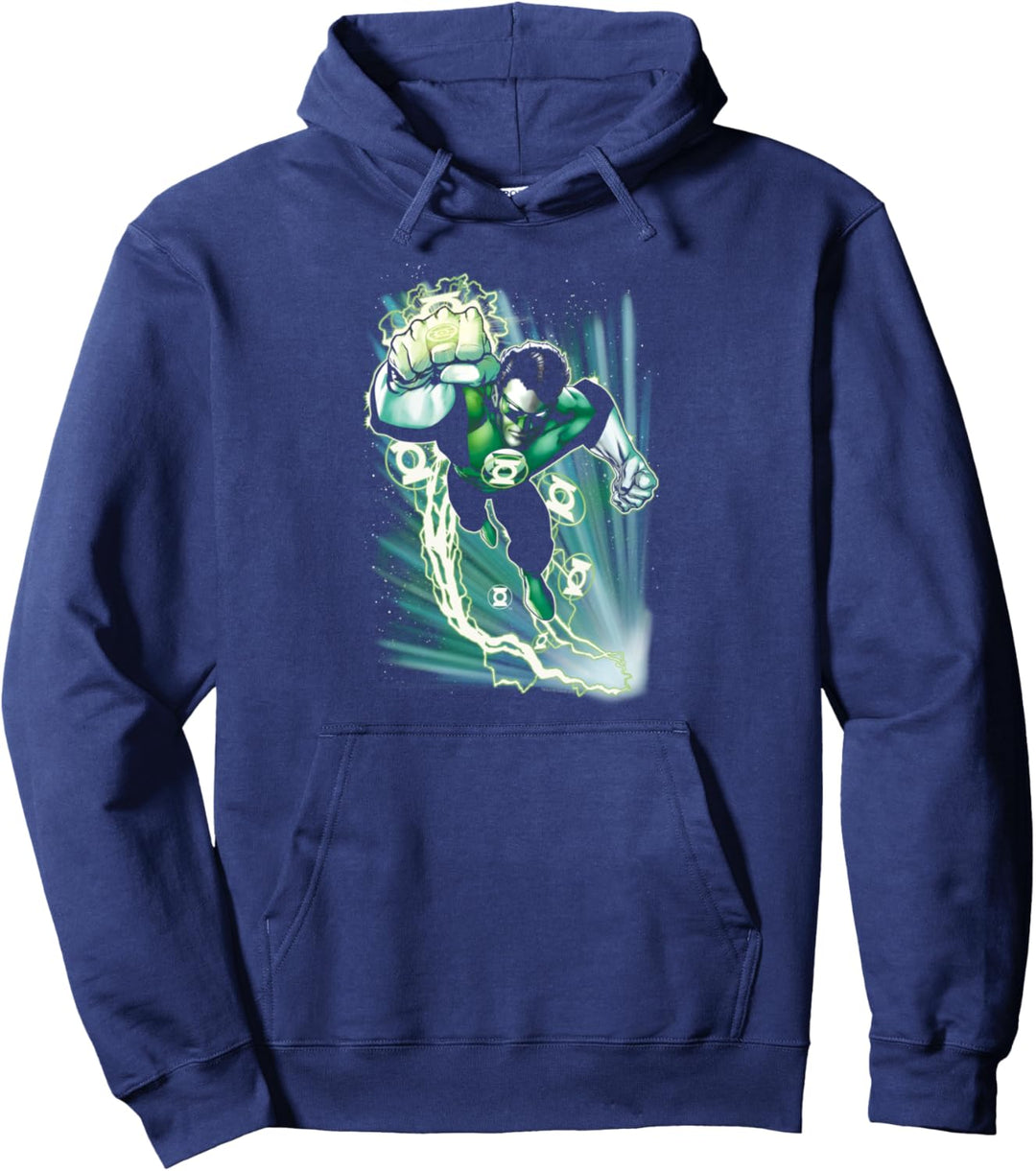 Green Lantern Emerald Energy Pullover Hoodie