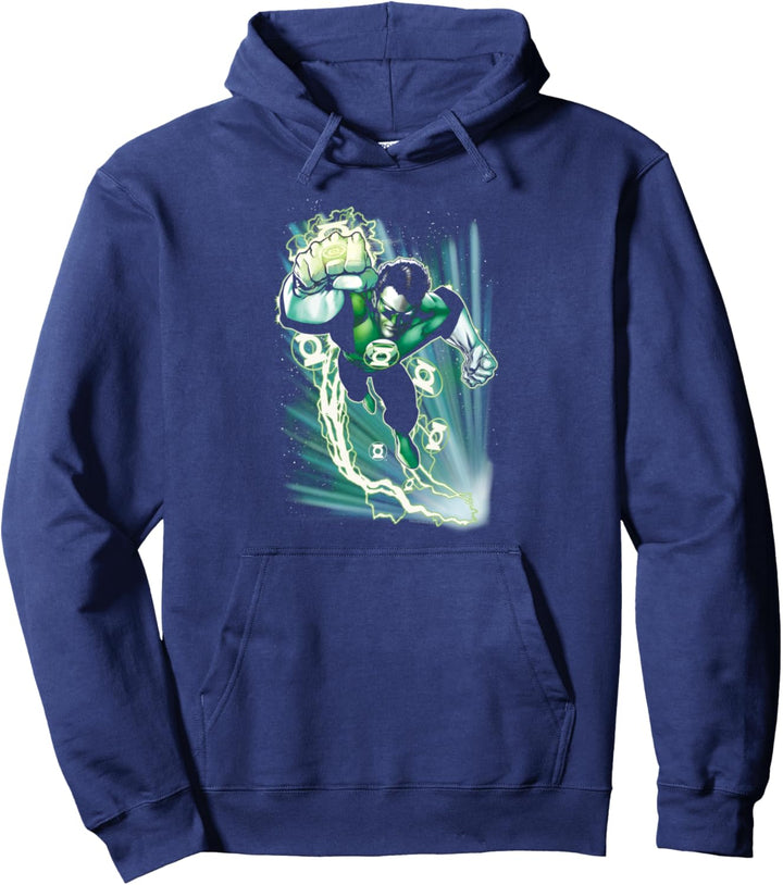 Green Lantern Emerald Energy Pullover Hoodie
