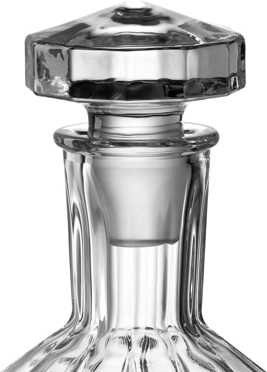 LEONARDO HOME 22765 Whiskeyset, Glas Karaffe + 2er Set Gläser, Karaffe + 2er Set Gläser