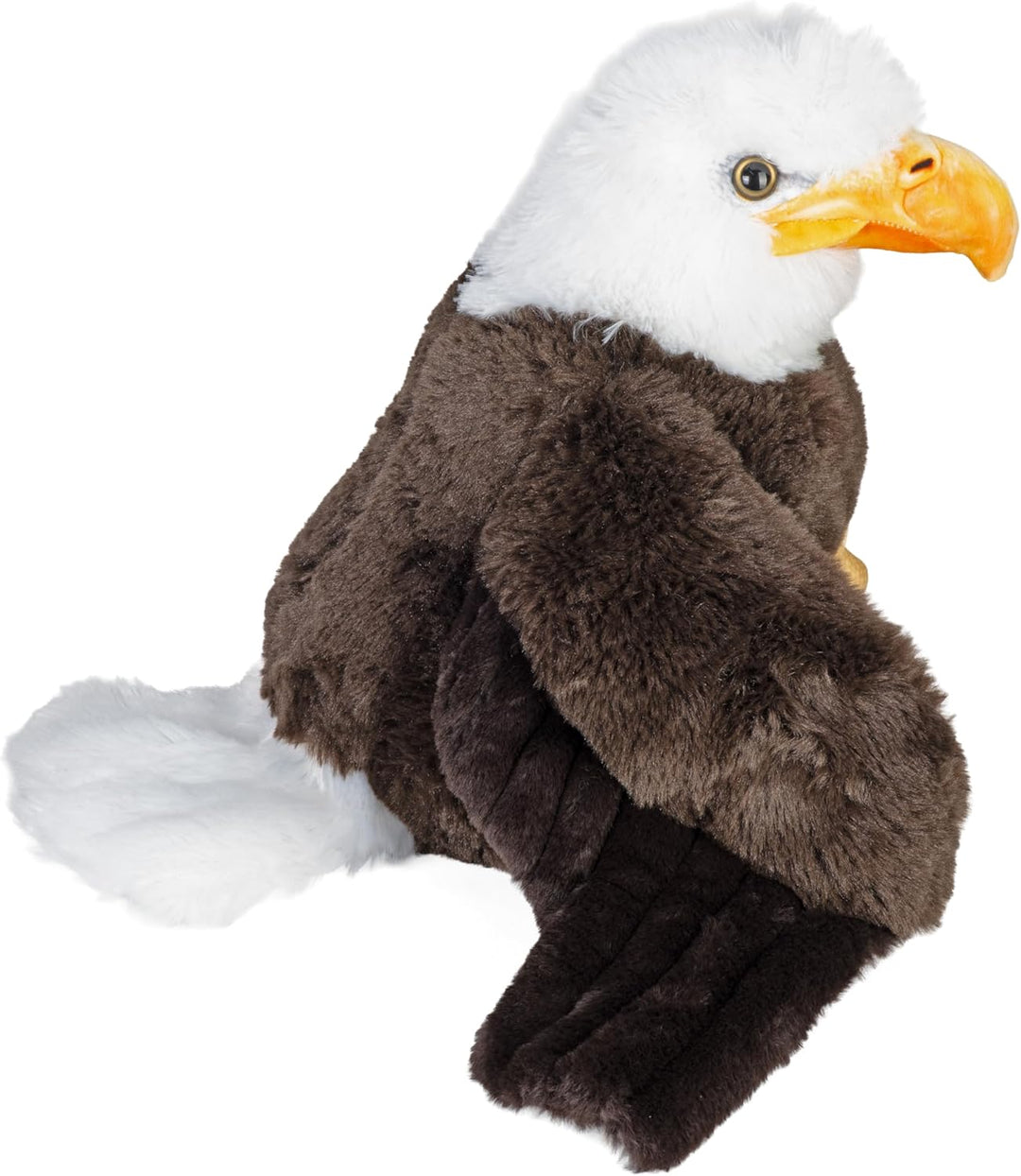 Wild Republic Artist Collection Weisskopfseeadler, Geschenk für Kinder, 38 cm, Plüschtier, Füllmater
