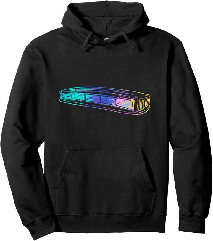 Blues Harmonika Mundharmonika Musiker Mundharmonikaspieler Pullover Hoodie