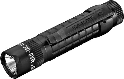 MAGLITE MAG-TAC LED 2CR123 Taschanlampe schwarz Tactical Krone, Schwarz