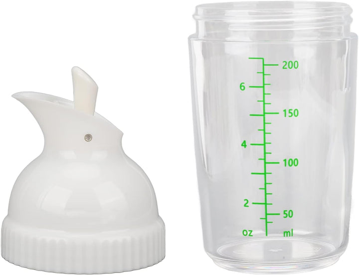 200 Ml Salatdressing-Shaker BPA-frei Verhindert Auslaufen Salatdressingglas mit Deckel für die Küche