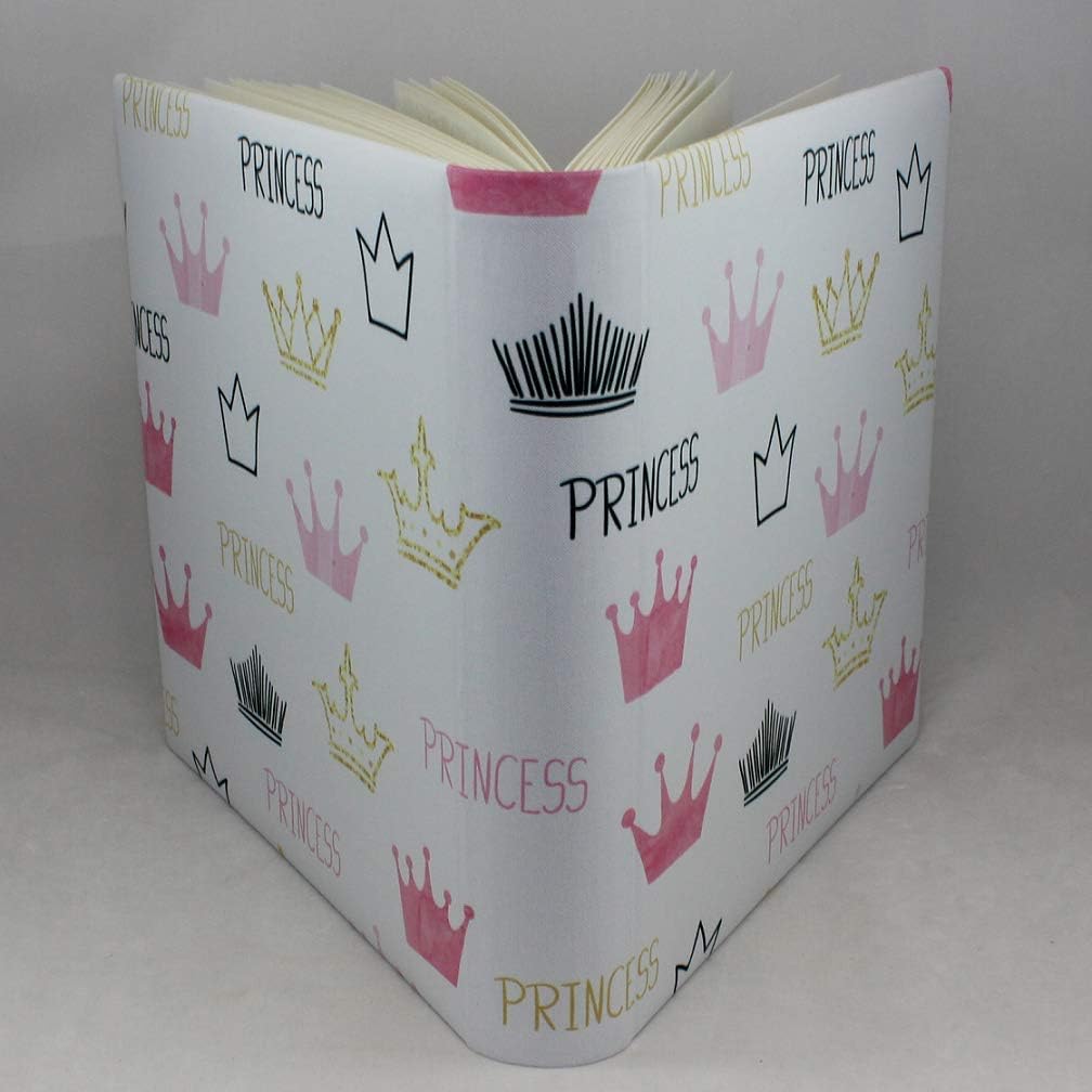Fotoalbum Princess - Kinderalbum für Kinder geeignet - mit süssen Kronen für Prinzessinen