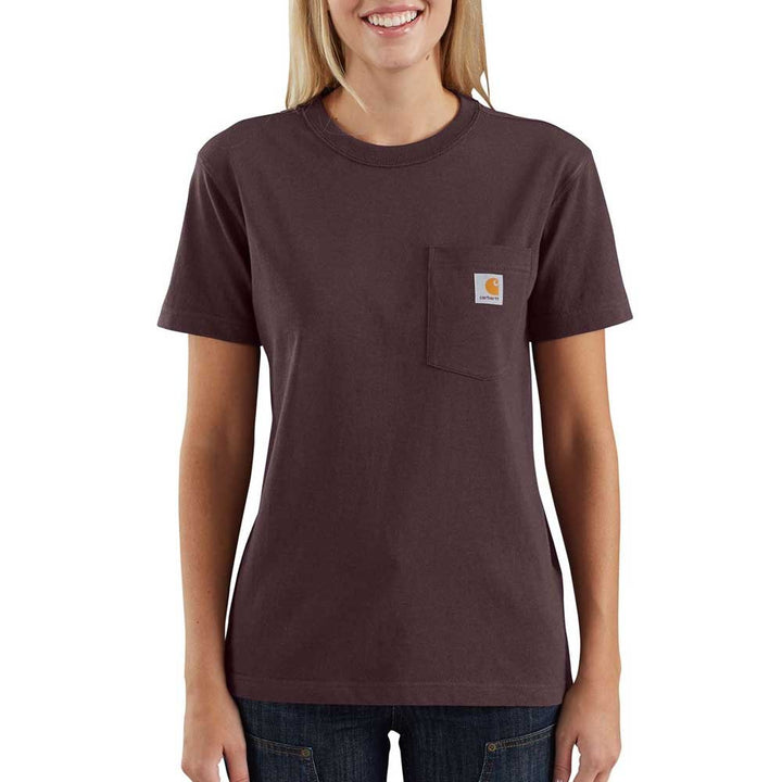Carhartt Damen Arbeits-T-Shirt XS Bittersweet, XS Bittersweet