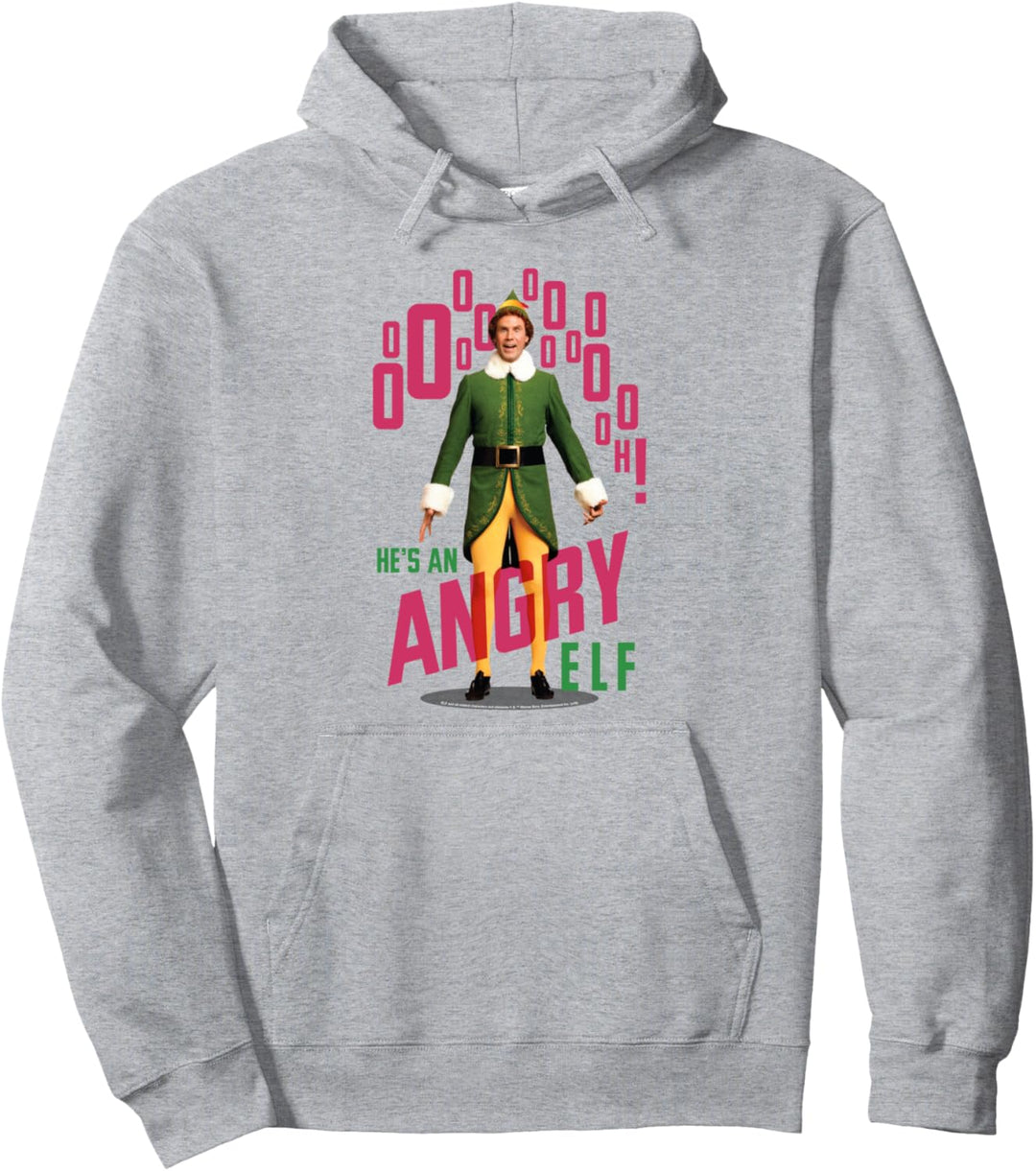 Elf He's an Angry Elf Weihnachten Pullover Hoodie