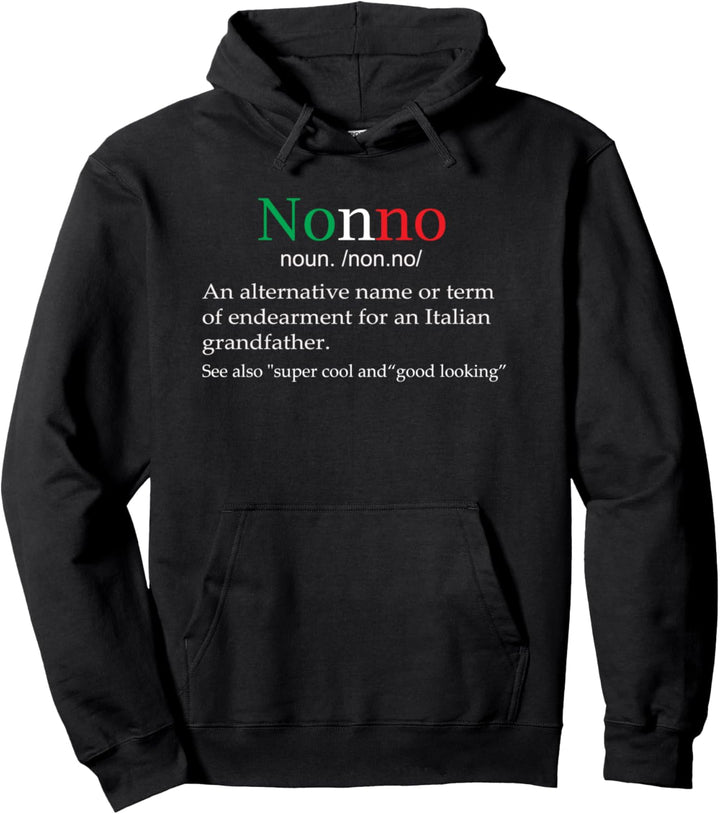 Best Funny Nonno Italienisch Grossvater Definition Geschenk Pullover Hoodie