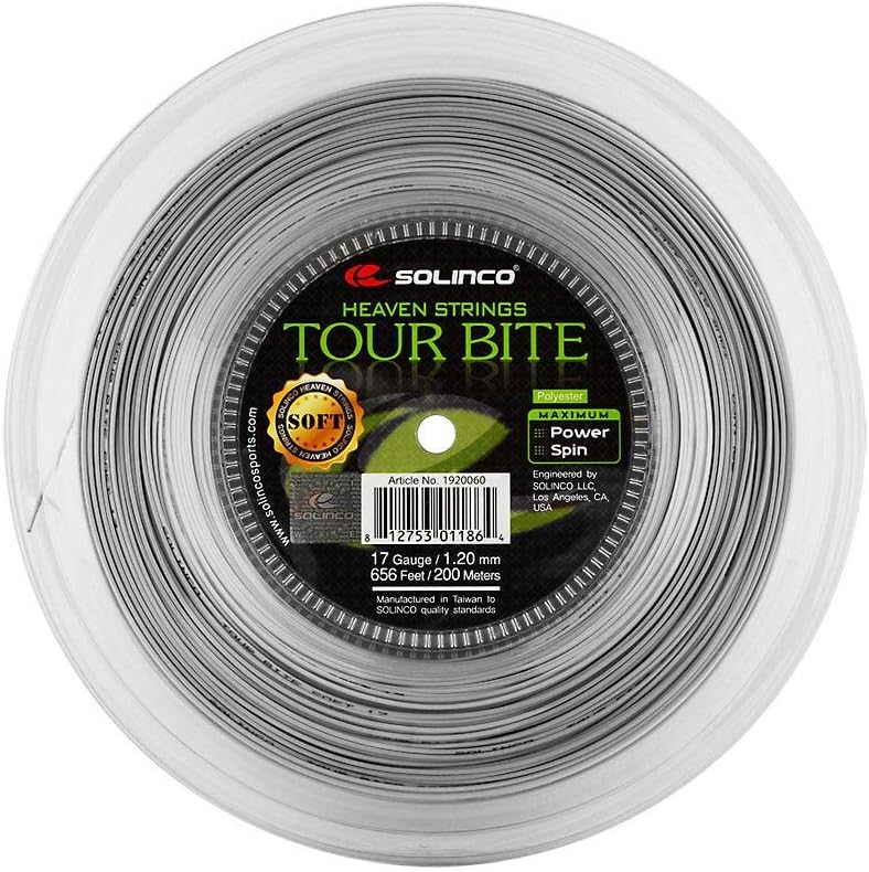 Solinco Tour Bite Tennis Saitenrolle 200 m, 200 m