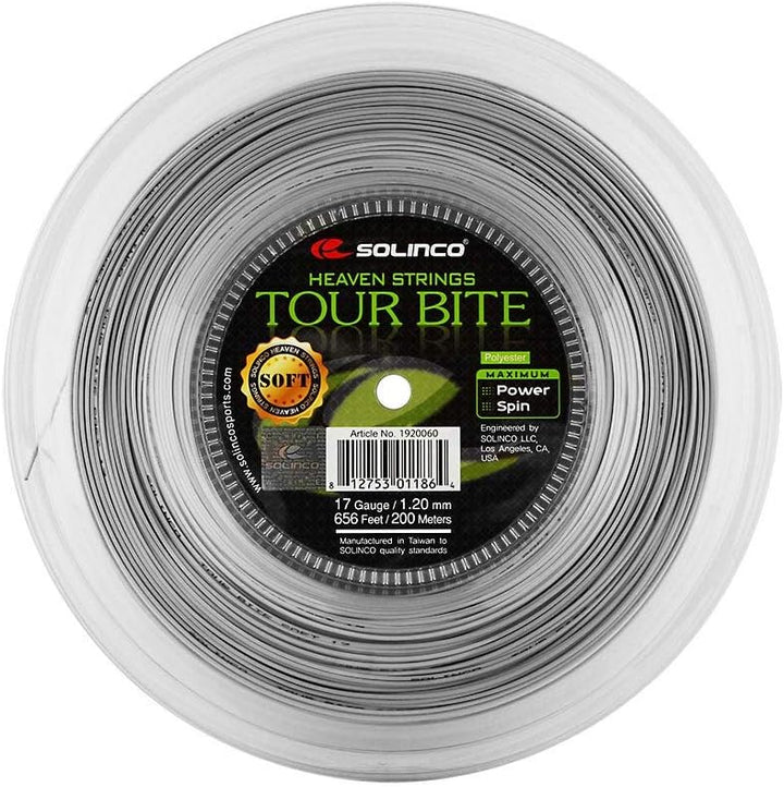 Solinco Tour Bite Tennis Saitenrolle 200 m, 200 m