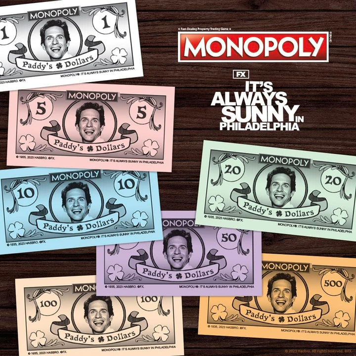 Monopoly It's Always Sunny in Philadelphia | Offiziell lizenziertes Monopoly-Brettspiel | Preisgekrö