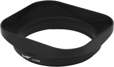 Haoge LH-S36B Gegenlichtblende mit Bajonettsockel für Sony FE 35 mm F1.8 SEL35F18F E-Mount-Objektiv