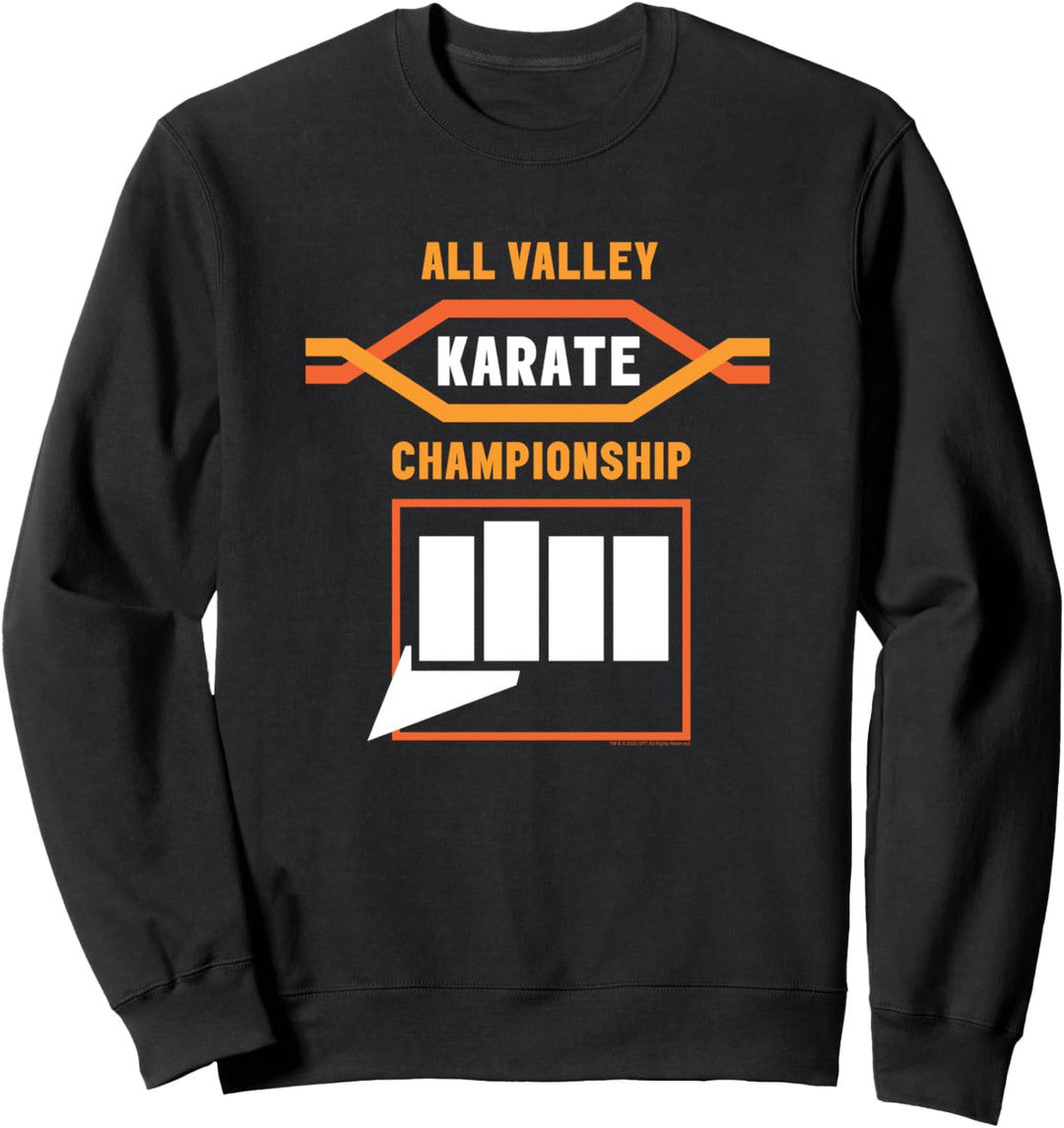 Cobra Kai All Valley Logo and Faust Sweatshirt