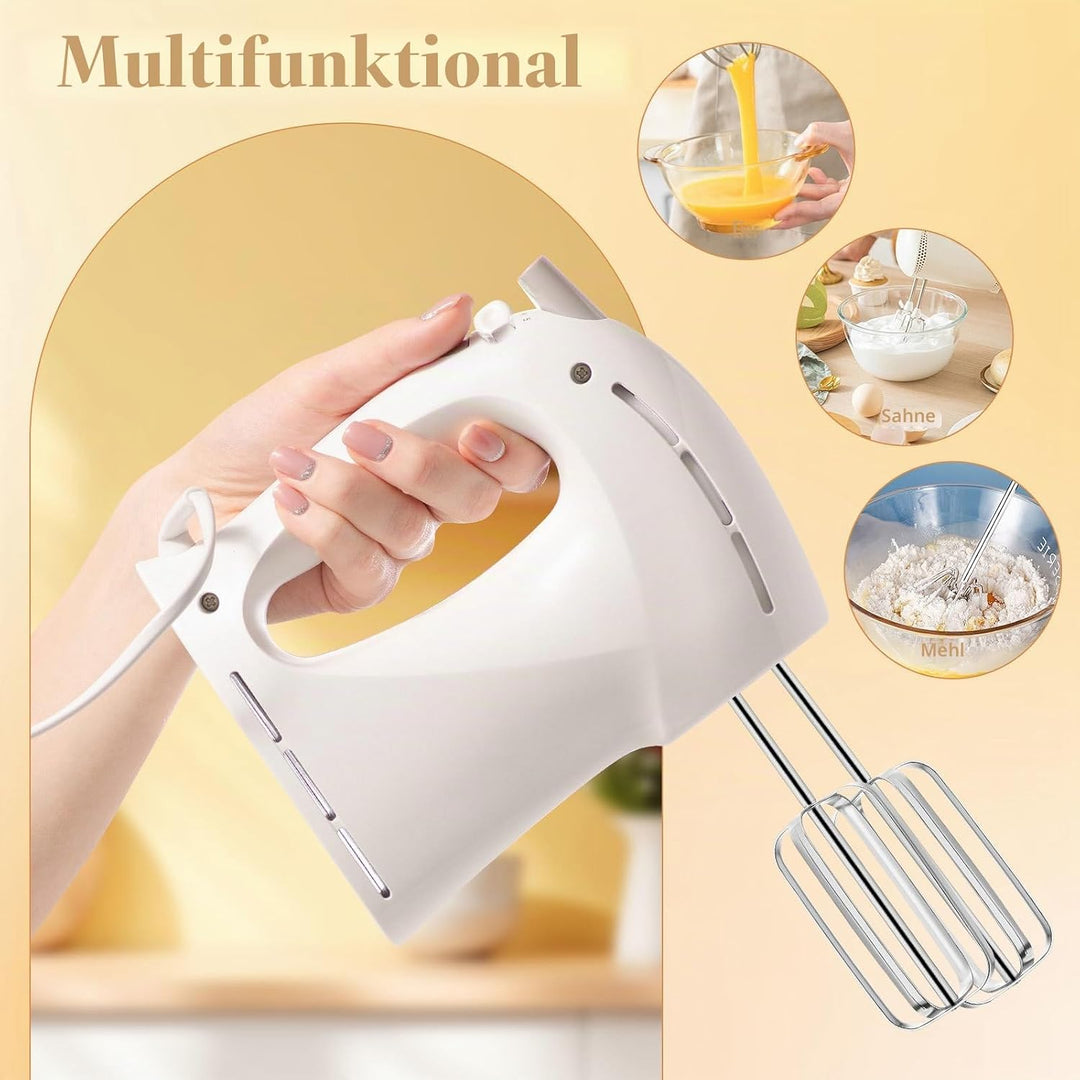 2er-set Handmixer-besen, Ersatz-eierquirl aus Edelstahl, Teigknetwerkzeug für Küche Und Haushalt
