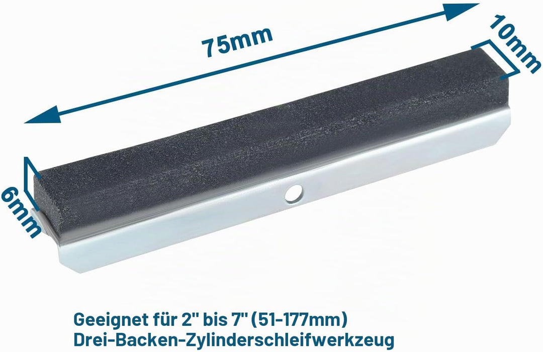 YINETTECH 2 Sätze Motorzylinder-Honsteine Ersatz 3-Backen Motorzylinder Honstein Auto Motorzylinder