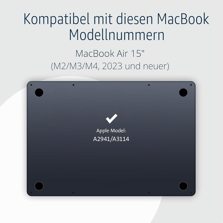 Kensington MagPro Elite Magnetische Sichtschutzfolie für MacBook Air 15" (M2, 2023), abnehmbare Blic
