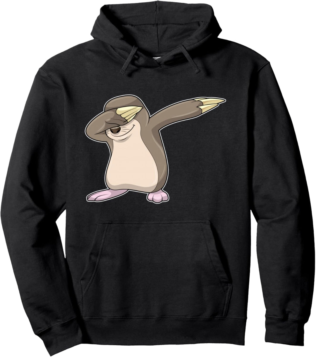 Maulwurf Hip Hop Tanz Dab Pullover Hoodie