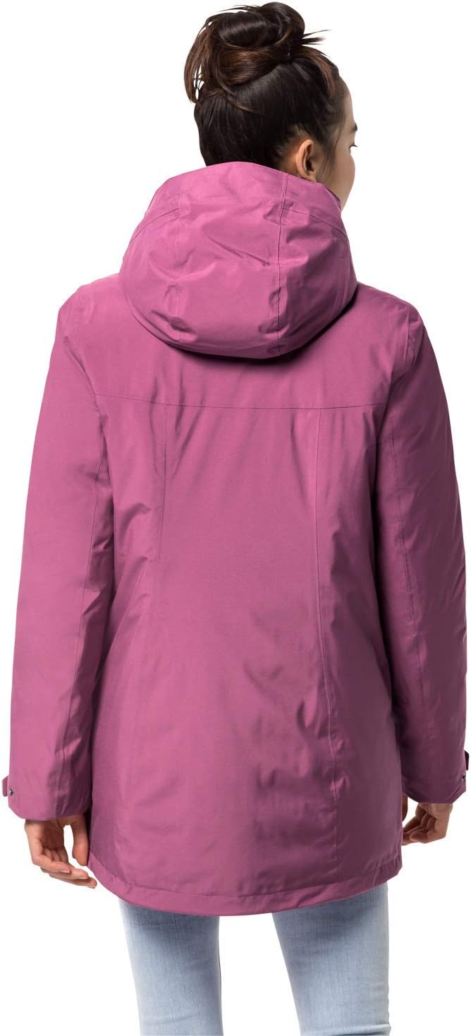 Jack Wolfskin Damen Cold Bay Jacket W Wasserdichte Daunenjacke XS Violet Quartz, XS Violet Quartz