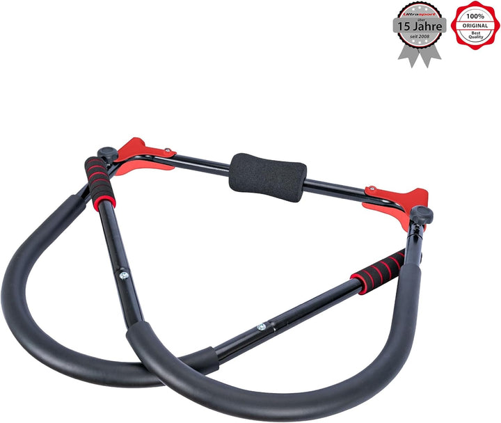 Ultrasport faltbarer AB Trainer Und 3in1 bauchtrainer, für Crunches, Liegestütze & tiefe Kniebeugen,