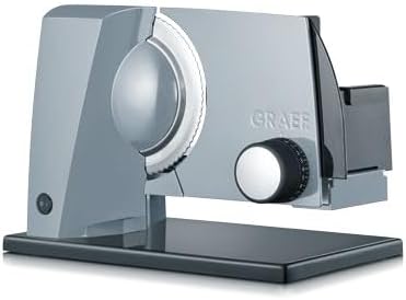 Graef S 11050 Electric 170 W Metal Black, Grey Slicer – Slicers (Metal, Black, Grey, 343 mm, 237 mm,