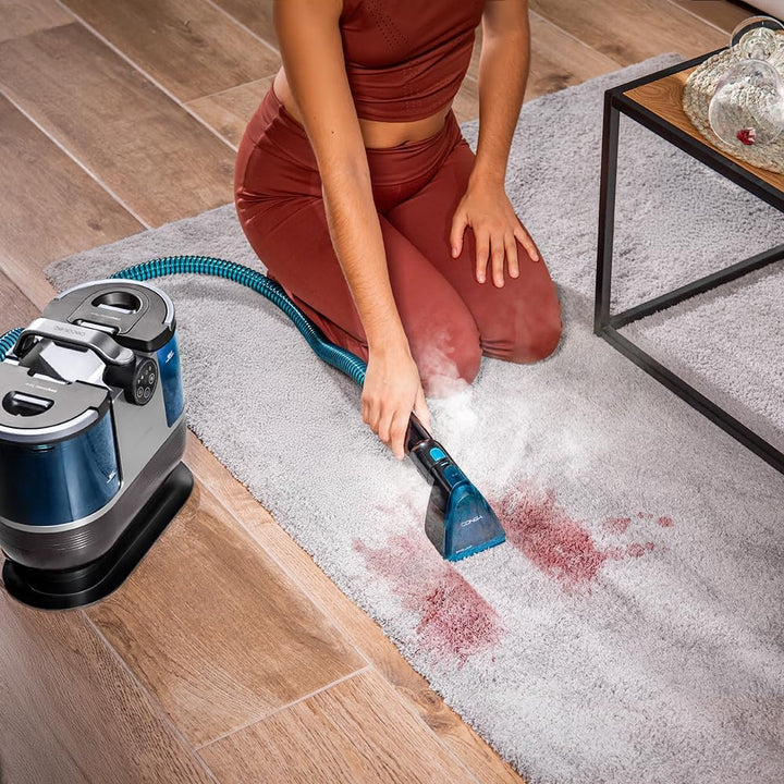 Cecotec 3-in-1 Polsterreiniger Conga 7000 Carpet&Spot Clean Steam XXL Pro. 1700 Watt Leistung, Heiss