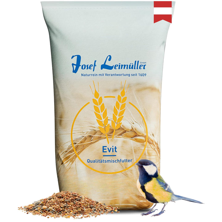 Leimüller Vogelfutter Wildvögel Ganzjährig 5kg (Classic) - Österreichisches Wildvogelfutter Ganzjahr