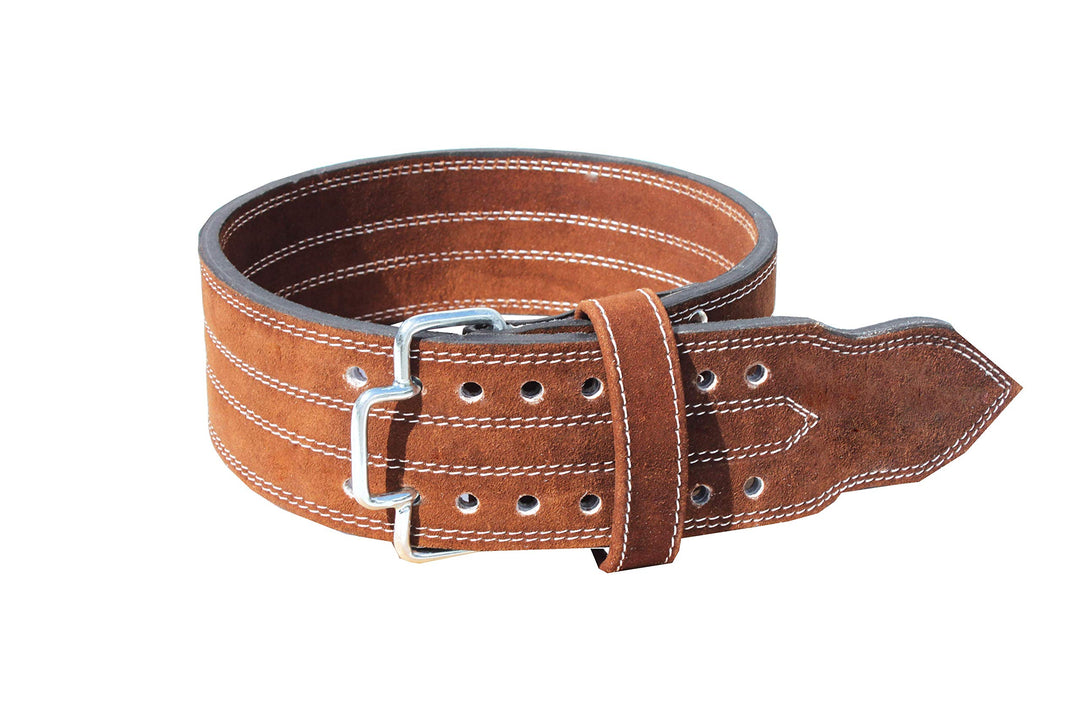 Lisaro gewichthebergürtel aus Echtes Leder Weightlifting Belt mit Einhand Schnalle, Lifting Belt for