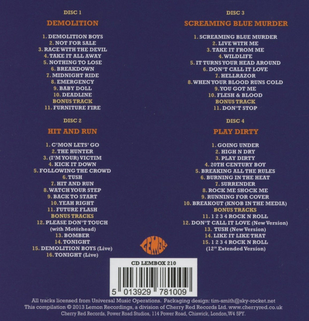 The Bronze Years, Audio-CD